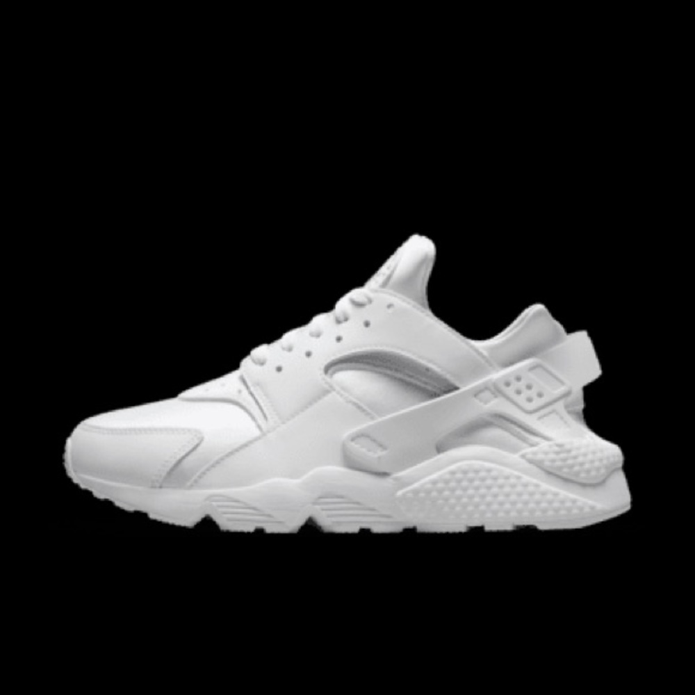 WHITE NIKE HURACHE